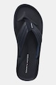 Tommy Hilfiger japonki COMFORT PADDED PERF BEACH SANDAL granatowy FM0FM05712
