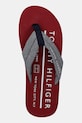 Tommy Hilfiger japonki męskie HILFIGER CHAMBRAY BEACH SANDAL granatowy FM0FM05751