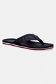 Tommy Hilfiger japonki męskie HILFIGER PADDED BEACH SANDAL granatowy FM0FM05801