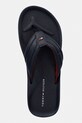 Tommy Hilfiger japonki męskie HILFIGER PADDED BEACH SANDAL granatowy FM0FM05801