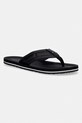 Tommy Hilfiger japonki męskie HILFIGER PADDED BEACH SANDAL czarny FM0FM05801