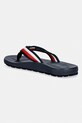 Obuwie Tommy Hilfiger japonki męskie MOLDED HILFIGER RWB BEACH SANDAL FM0FM05803 granatowy