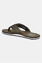 Obuwie Tommy Hilfiger japonki męskie PATCH HILFIGER BEACH SANDAL FM0FM05804 zielony
