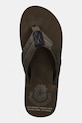 Tommy Hilfiger japonki męskie PATCH HILFIGER BEACH SANDAL zielony FM0FM05804