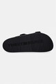 Tommy Hilfiger pantofle pánské kožené HILFIGER CHAMBRAY BEACH SANDAL FM0FM05754 černá