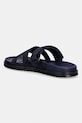 Încălțăminte Tommy Hilfiger papuci pentru bărbați, din piele întoarsă ADJUSTABLE PREMIUM SUEDE SANDAL FM0FM05774 bleumarin