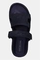 Tommy Hilfiger papuci pentru bărbați, din piele întoarsă ADJUSTABLE PREMIUM SUEDE SANDAL bleumarin FM0FM05774