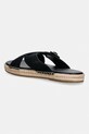 Obuwie Tommy Hilfiger klapki męskie zamszowe FLEX JUTTE BUCKLE SDE SANDAL FM0FM05772 czarny