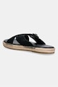 Obuwie Tommy Hilfiger klapki męskie zamszowe FLEX JUTTE BUCKLE SDE SANDAL FM0FM05772 czarny