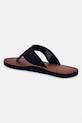Obuwie Tommy Hilfiger japonki męskie HILFIGER LEATHER BEACH SANDAL FM0FM05808 granatowy