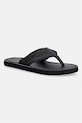 Tommy Hilfiger japonki męskie HILFIGER LEATHER BEACH SANDAL czarny FM0FM05808