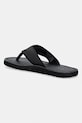 Obuwie Tommy Hilfiger japonki męskie HILFIGER LEATHER BEACH SANDAL FM0FM05808 czarny