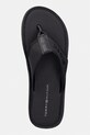 Tommy Hilfiger japonki męskie HILFIGER LEATHER BEACH SANDAL czarny FM0FM05808