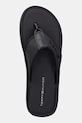 Tommy Hilfiger japonki męskie HILFIGER LEATHER BEACH SANDAL czarny FM0FM05808