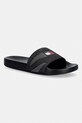 Tommy Jeans klapki męskie TJM SUMMER SANDAL 26 czarny EM0EM01697