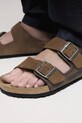 Birkenstock klapki zamszowe Arizona 1030677.N