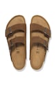 Велурени чехли Birkenstock Arizona кафяв 1030677.N