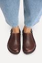 Birkenstock klapki nubukowe Lutry 1031314