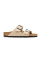 Birkenstock klapki zamszowe Arizona beżowy 1031490
