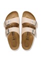 Birkenstock klapki zamszowe Arizona beżowy 1031490