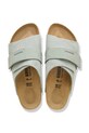 Obuwie Birkenstock klapki zamszowe Kyoto 1031644 zielony