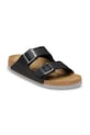 Birkenstock klapki skórzane Arizona 1032018 czarny SS26