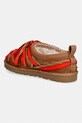Obuwie UGG kapcie zamszowe M Tasman Lace 1175054.CHE brązowy