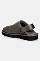 Obuwie UGG klapki zamszowe M Goldencoast Clog II Nubuck 1178670.DDRG brązowy