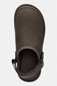 UGG klapki zamszowe M Goldencoast Clog II Nubuck brązowy 1178670.DDRG