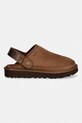 UGG klapki nubukowe M Goldencoast Clog II Nubuck 1178670.DKC brązowy SS26