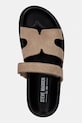 Steve Madden klapki zamszowe Manu beżowy 12000835.275