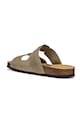 Geox klapki zamszowe U SANDAL GHITA brązowy U159VB00032C1018