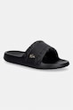 Lacoste klapki męskie Serve Slides Hybrid Monogram Pack czarny 51CMA0027