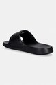 Obuwie Lacoste klapki męskie Serve Slides Hybrid Monogram Pack 51CMA0027 czarny