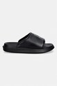 Y-3 SLIDE ciabatte slide da uomo in pelle KI4033 nero SS26