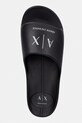 Armani Exchange šľapky na plávanie pánske čierna XM002744.AF23456.MC011