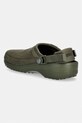 Obuwie Crocs klapki męskie Classic Crafted Vegan Suede Cg 211930.309 zielony