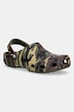 Crocs klapki męskie Classic Camouflage Clog zielony 211936.3TC