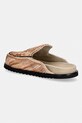 Obuwie Filling Pieces klapki męskie skórzane Clog Panier 112613332319.220 beżowy