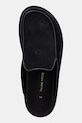 Filling Pieces Clog Suede klapki mules męskie zamszowe czarny 112613332214.130