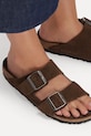 Birkenstock klapki zamszowe Arizona SFB LEVE 1031602