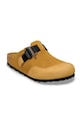 Birkenstock Boston Nova 2.0 LEVE klapki z zakrytymi palcami męskie zamszowe 1031367 brązowy SS26