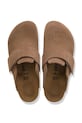Birkenstock klapki zamszowe Loma brązowy 1032028