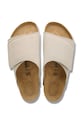 Obuwie Birkenstock klapki zamszowe Solana 1031601 beżowy