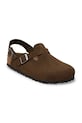 Birkenstock klapki zamszowe Tokio 1032024 brązowy SS26