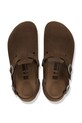 Birkenstock klapki zamszowe Tokio brązowy 1032024