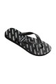 Obuwie Havaianas klapki TOP LOGOMANIA ESSENTIAL BALLET 4149891.0090 czarny