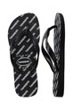 Παντόφλες Havaianas TOP LOGOMANIA ESSENTIAL BALLET 4149891.0090 μαύρο