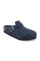 Birkenstock klapki zamszowe Boston 1030837 granatowy SS26