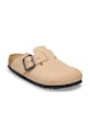 Birkenstock ciabatte slide in nubuck Boston 1031584 beige SS26